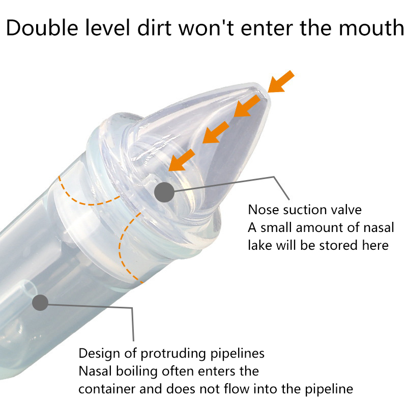 Baby Nose Cleaner - Silikonowy, bezpieczny, miękki aspirator do nosa