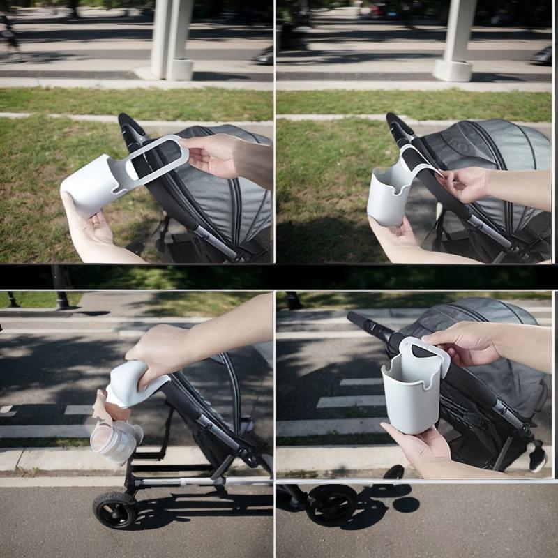 Stroller Accessories - Uniwersalny silikonowy uchwyt na butelkę, idealny
