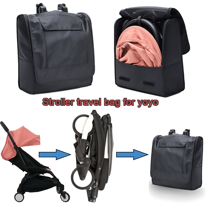 Stroller Accessories - Plecak podróżny do wózka Wodoodporna czarna