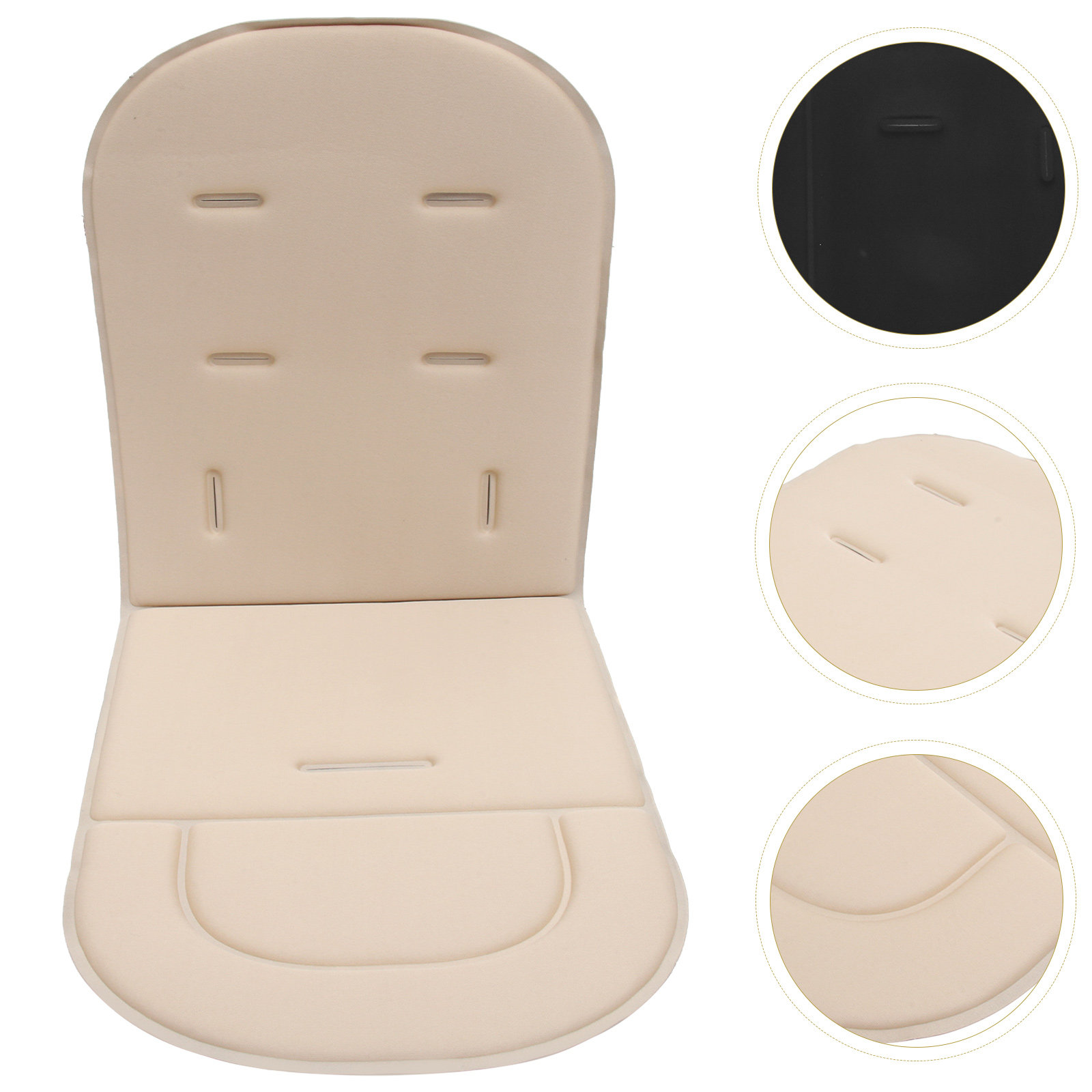 Stroller Accessories - Wkładka do wózka dziecięcego, bawełniana, oddychająca,
